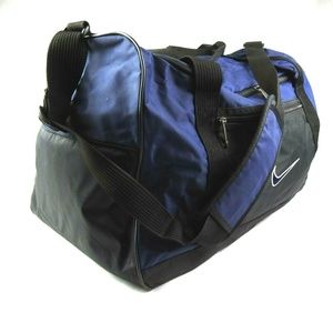 VINTAGE 90’s Nike Swoosh Blue Gym Duffle Bag